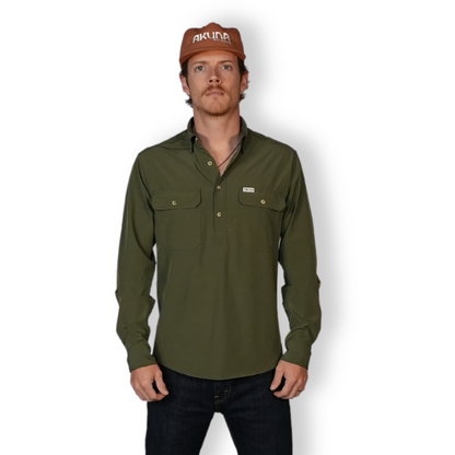 Forest - Half Button Outdoor Shirt™