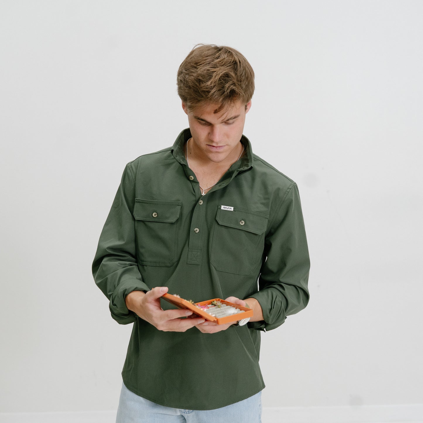 Forest - Half Button Outdoor Shirt™
