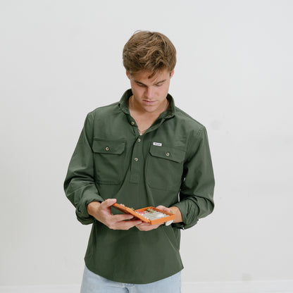 Forest - Half Button Outdoor Shirt™