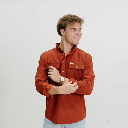Sandstone - Half Button Outdoor Shirt™