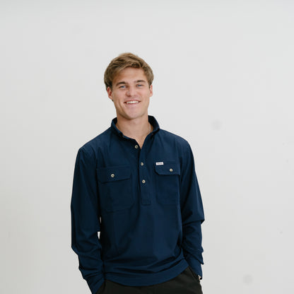 Sea Smoke - Half Button Outdoor Shirt™