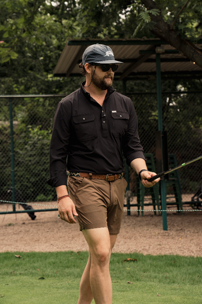 Midnight - Half Button Outdoor Shirt™